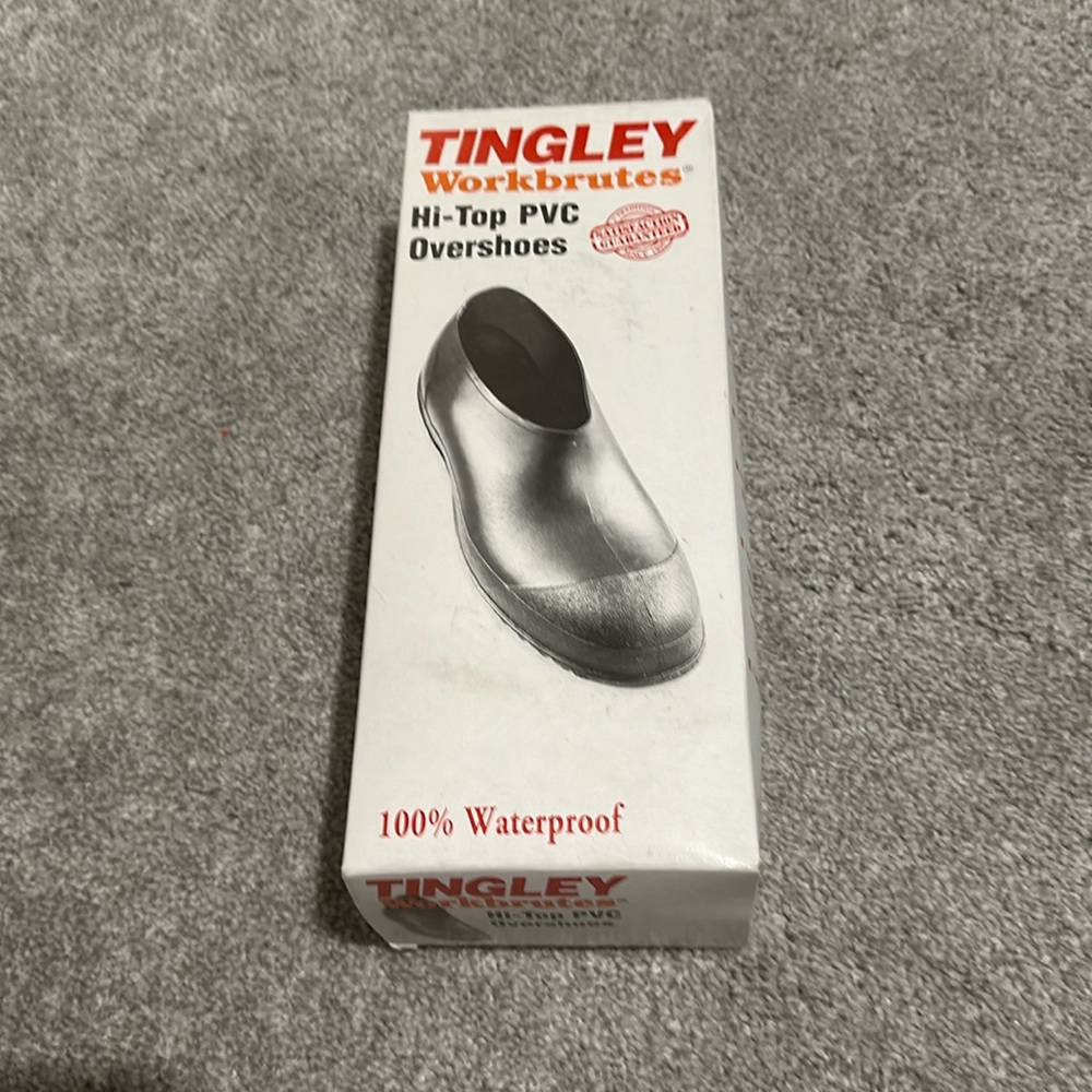 Tingley work brutes hi-top pvc overshoes size xl black